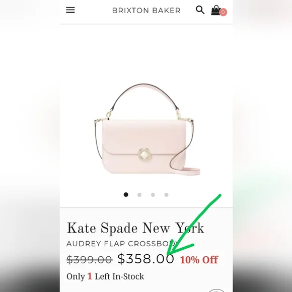 KATE SPADE Audrey Flap Crossbody 3-Way Shoulder Handbag & Top Handle Satchel - Picture 4 of 16